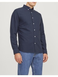 jj rebel jreboscar shirt ls noos 12264384-navy blazer navyblue