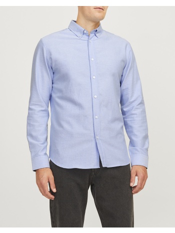 jj rebel jreboscar shirt ls noos 12264384-cashmere blue
