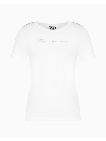 ea7 t-shirt 7w000274af12945-u0002 white σε προσφορά
