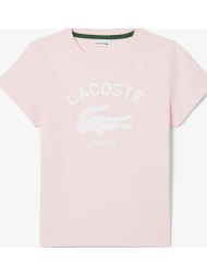 lacoste μπλουζα κμ 3tj3003-t03 lightpink