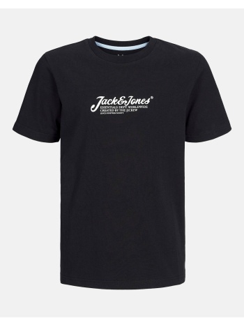 jack&jones jjbeau tee ss crew neck jnr 12270609-black black σε προσφορά