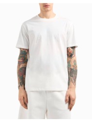 armani exchange t-shirt xm000325af10364-u0009 offwhite