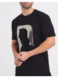 karl lagerfeld klj reg ss karl tee a1m17052-999 black