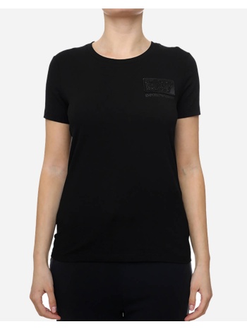 ea7 t-shirt 7w000492af10373-uc001 black σε προσφορά