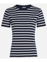 tommy hilfiger new slim cody c-nk ss ww0ww40587-0x4 indigo