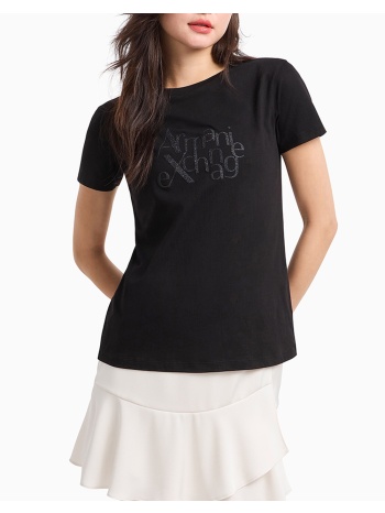 armani exchange t-shirt xw000109af10359-uc001 black