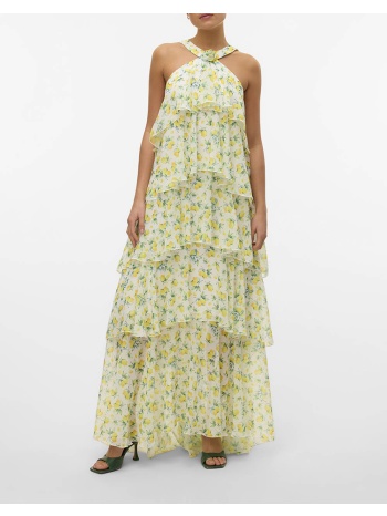 vero moda vmfelicia sl ruffle maxi dress exp 10295237-star σε προσφορά