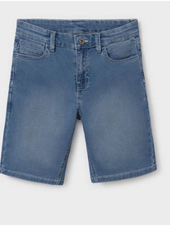 mayoral βερμουδα soft denim 5τσεπη 06203-021 denimblue σε προσφορά