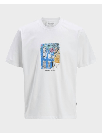 jack&jones jorparos graphic front tee ss crew σε προσφορά