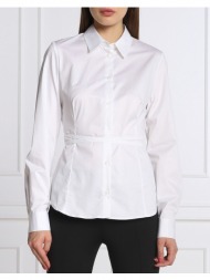 trussardi shirt popeline πουκαμισο c00544t005972-w001 white