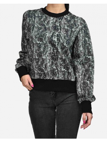 trussardi 56f002141t006066 sweatshirt all over cotton σε προσφορά