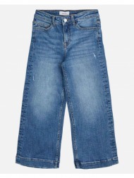 vero moda παντελονι vmdaisy wide jeans ra310 girl παντελονι 10272203-medium blue denim denimblue