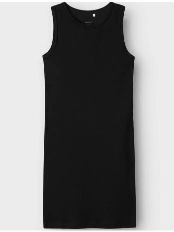name it nkfnakal sl slim dress noos 13240424-black black σε προσφορά