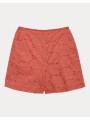 vero moda vmhay new shorts wvn 10324270-dubarry orangered