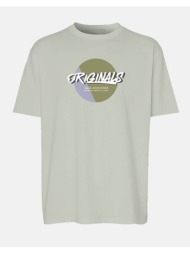 jack&jones jorvarenna tee ss crew neck fst 12277944-celadon tint mintgreen