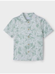 mayoral μπλουζα κοντ/κη γαζα σταμπωτη 03115-082 green