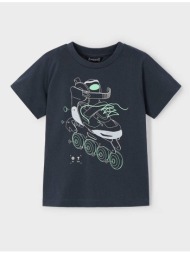 mayoral μπλουζα κοντ/κη glow in the d 03037-051 darkslategrey