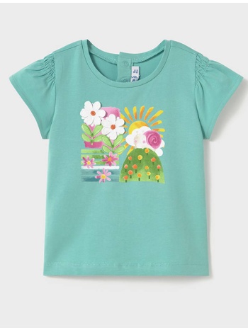 mayoral μπλουζα κοντομανικη κεντητη 01049-073 veraman σε προσφορά