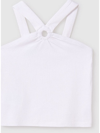 mayoral μπλουζα τιραντες κοπιτσα 06035-015 white σε προσφορά