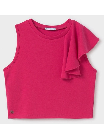 mayoral μπλουζα τιραντες βολαν 06034-010 darkpink σε προσφορά
