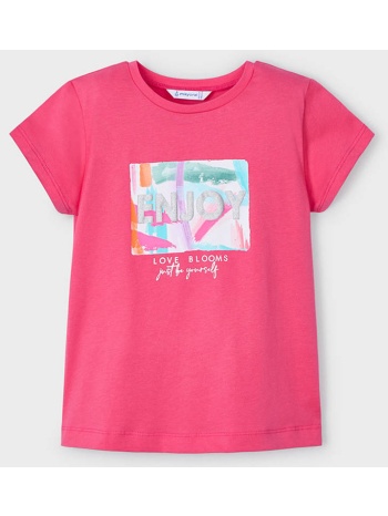 mayoral μπλουζα κοντομανικη 03014-028 fuchsia σε προσφορά