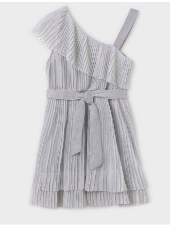 mayoral φορεμα πλισε 06977-055 metallicsilver σε προσφορά