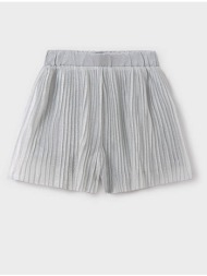 mayoral παντελονι κοντο πλισε 06215-055 metallicsilver