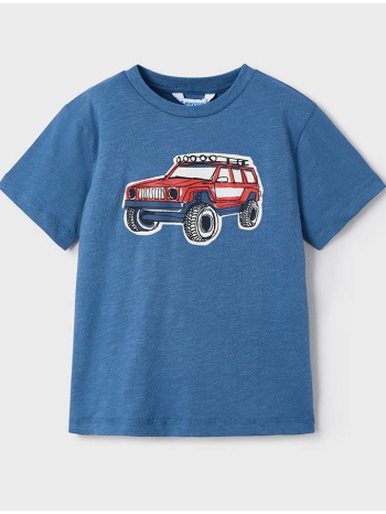 mayoral μπλουζα κοντομανικη flame 03031-027 blue σε προσφορά