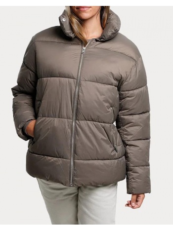 jjxx jxellie puffer jacket sn 12207070-morel gray σε προσφορά