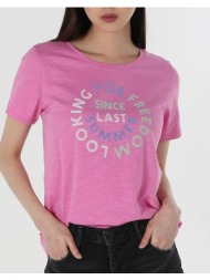 colins t-shirt short sleeve cl1059018-pin pink