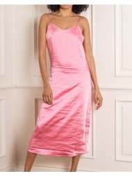 only onlmayra slip tie satin dress tlr 15255631-sachet pink pink