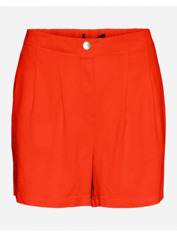 vero moda vmjesmilo hw shorts wvn ga 10260292-spicy orange σε προσφορά