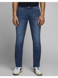 jack&jones παντελονι jjiglenn jjoriginal am 814 noos 12152347-blue denim denimblue