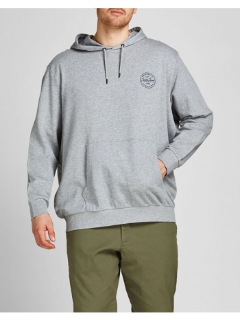 jack&jones μπλουζα φουτερ jjeshark sweat hood noos ps