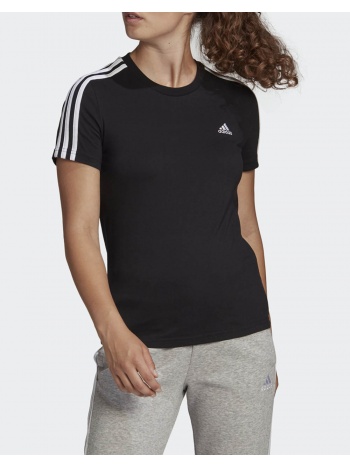 adidas μπλουζα w 3s t l gl0784-black/white black