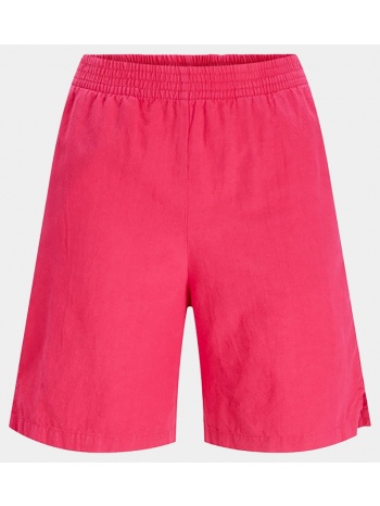 jjxx jxmalli linen shorts sn 12200291-bright rose pink σε προσφορά