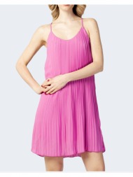 only onlnice strap plisse dress wvn 15255215-super pink pink