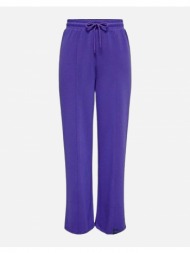 only παντελονι φορμας onlscarlett string wide pant swt 15241305-deep blue purple