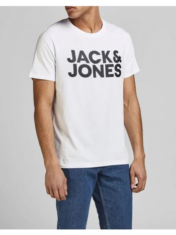 jack&jones μπλουζα jjecorp logo tee ss o-neck noos