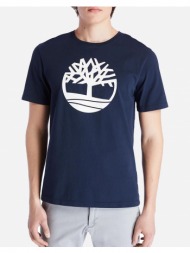 timberland μπλουζα ss kennebec river tree logo tee tb0a2c2r-433 darkblue