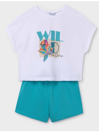 mayoral σετ σορτς σχεδιο 06221-073 blue σε προσφορά