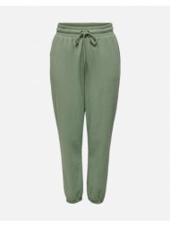 only onlkaroi fleece pant swt 15241258-lily pad green