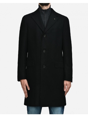 corneliani coat 901z83-2862357-020 black σε προσφορά