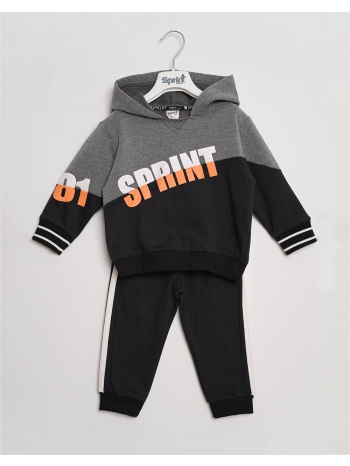 sprint set baby boy 221-1040-s200 black σε προσφορά