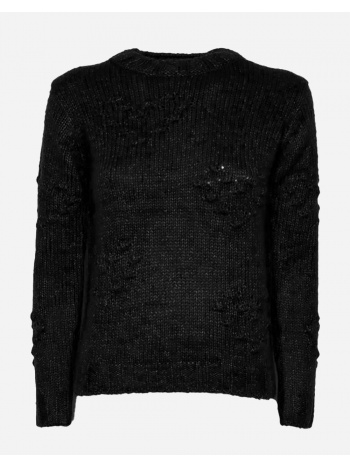 only konlovey l/s pullover cs knt 15246340-black black σε προσφορά