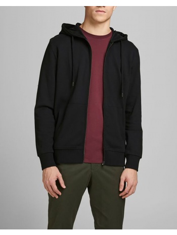 jack&jones ζακετα φουτερ jjebasic sweat zip hood noos