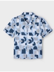 mayoral πουκαμισο κοντομανικο resort 03114-027 lightblue