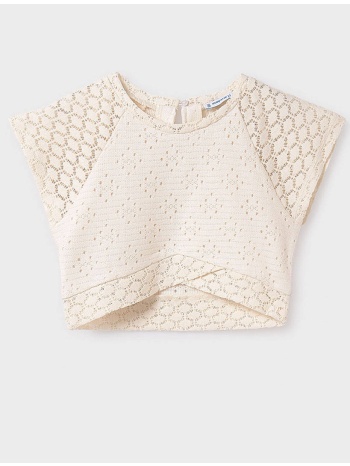 mayoral τοπ μακο διατρητο 06042-038 biege σε προσφορά