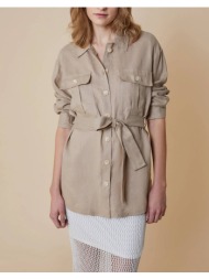 penny black ρουχα πουκαμισα μακρυμανικα 2511111223200-005 biege