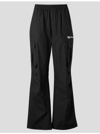 karl lagerfeld klj baggy cargo pant a1w10062-999 black σε προσφορά